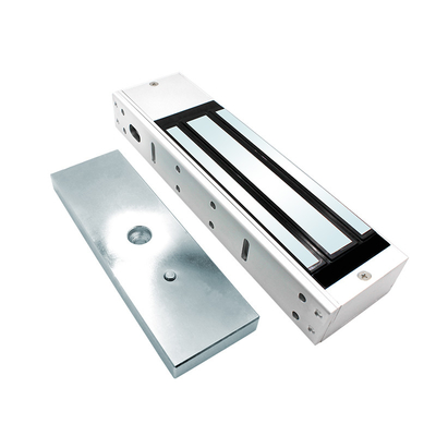 500KG/1200LBS Surface Mount Electromagnetic lock with RED/Green LED light(Lock status monitoring),with Time Delay.