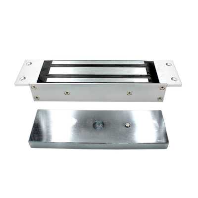 500KG/1200LBS Flush Mount Electromagnetic lock with RED/Green LED light(Lock status monitoring).