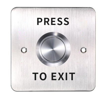 Big Push Button,European Standard Size, 304 Thick Stainless Steel