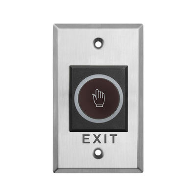 115*70mm Stainless Steel Touchless Infrared Exit Button with LED light