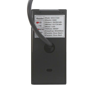 HCR21 125KHZ/13.56MHz Black Waterproof Access Control Weigand RFID Card Reader