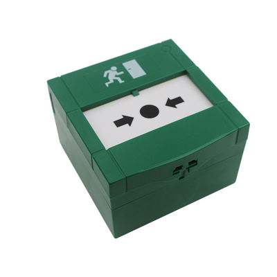 709G3 DPDT Resettable Green Emergency Call Point,With  International Graphics