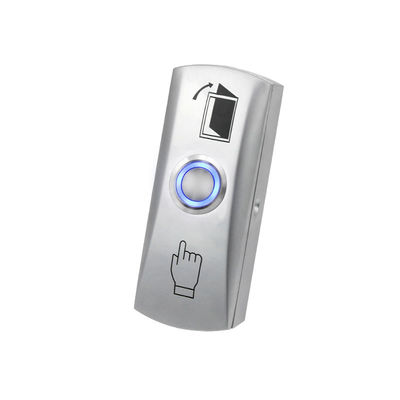 R30LD NO/COM Mini Surface-Mount Zinc Alloy Door Release Push Button,With LED Light