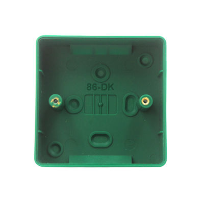 PB85G Green Plastic Backbox 86*86*30mm