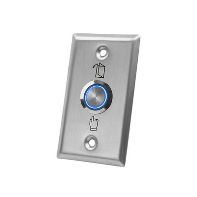 HS50L  86*50mm Thin faceplate Stainless Steel Push Button,Output NO/NC/COM,With LED light