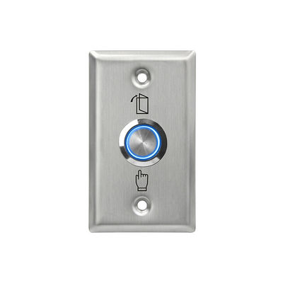 HS50L  86*50mm Thin faceplate Stainless Steel Push Button,Output NO/NC/COM,With LED light