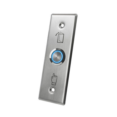 HS40L ANSI 115*40mm Thin faceplate Stainless Steel Push Button,Output NO/NC/COM,With LED light