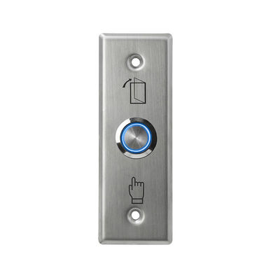 HS40L ANSI 115*40mm Thin faceplate Stainless Steel Push Button,Output NO/NC/COM,With LED light