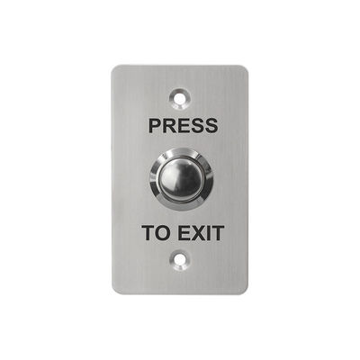 HS501 86*50mm Thick faceplate 304 Stainless Steel Push Button,Output NO/COM