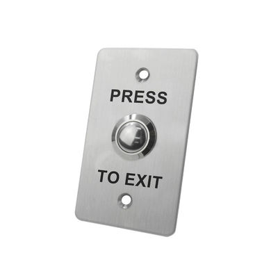 HS501 86*50mm Thick faceplate 304 Stainless Steel Push Button,Output NO/COM
