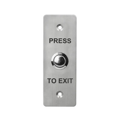 HS401 ANSI 115*40mm Thick faceplate 304 Stainless Steel Push Button,Output NO/COM