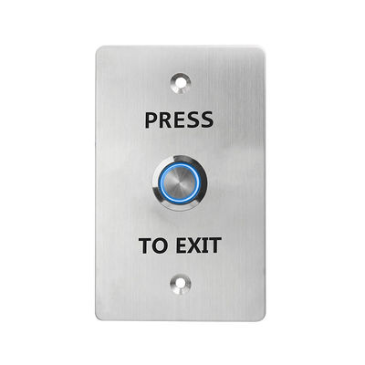 HS701L ANSI 115*70mm Thick faceplate 304 Stainless Steel Push Button,Output NO/NC/COM,with LED light