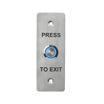 HS401L ANSI 115*40mm Thick faceplate 304 Stainless Steel Push Button,Output NO/NC/COM,with LED light