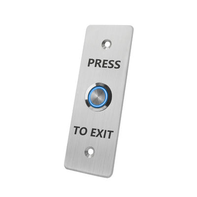 HS401L ANSI 115*40mm Thick faceplate 304 Stainless Steel Push Button,Output NO/NC/COM,with LED light