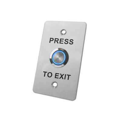 HS501L  86*50mm Thick faceplate 304 Stainless Steel Push Button,Output NO/NC/COM,with LED light