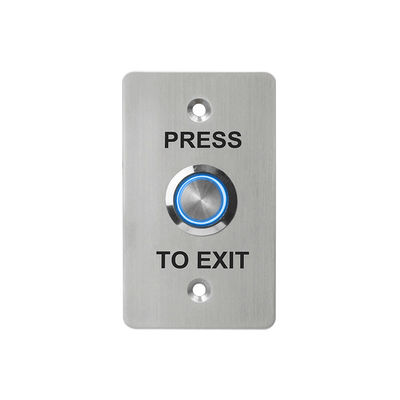 HS501L  86*50mm Thick faceplate 304 Stainless Steel Push Button,Output NO/NC/COM,with LED light