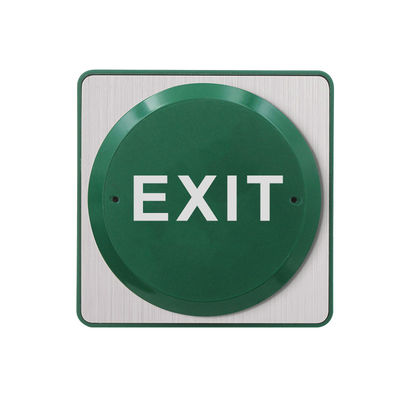 BD851E 86*86mm Big Metal switch door release button with Backbox,With English Text on the button,suitable to disabled