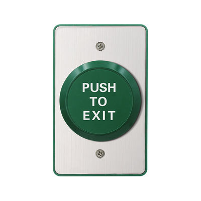 BD701P 115*70mm Big Metal switch door release button with Backbox,With English Text on the button,suitable to disabled