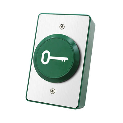 BD701K 115*70mm Big Metal switch door release button with Backbox,With Key Drawing on the button,suitable to disabled