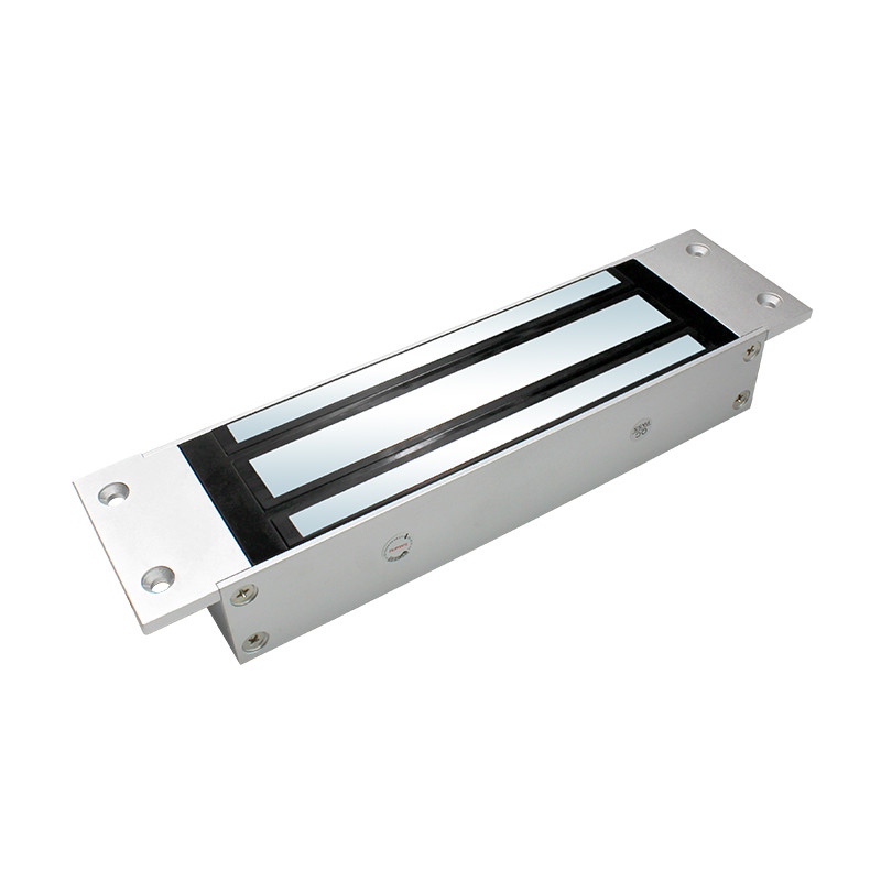 500KG/1200LBS Flush Mount Electromagnetic lock with RED/Green LED light(Lock status monitoring).