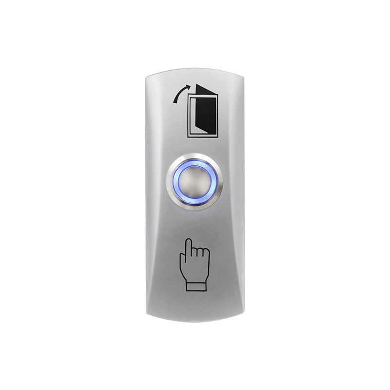 R30LD NO/COM Mini Surface-Mount Zinc Alloy Door Release Push Button,With LED Light