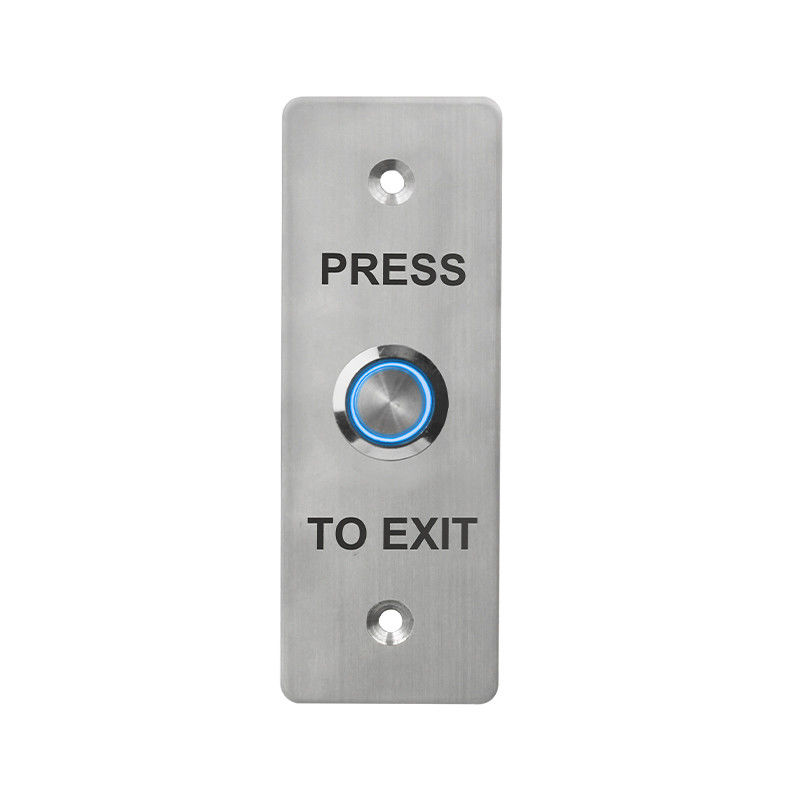 HS401L ANSI 115*40mm Thick faceplate 304 Stainless Steel Push Button,Output NO/NC/COM,with LED light